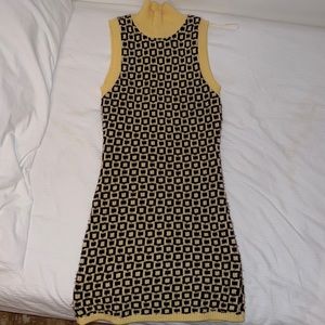 Zara sweater bodycon dress